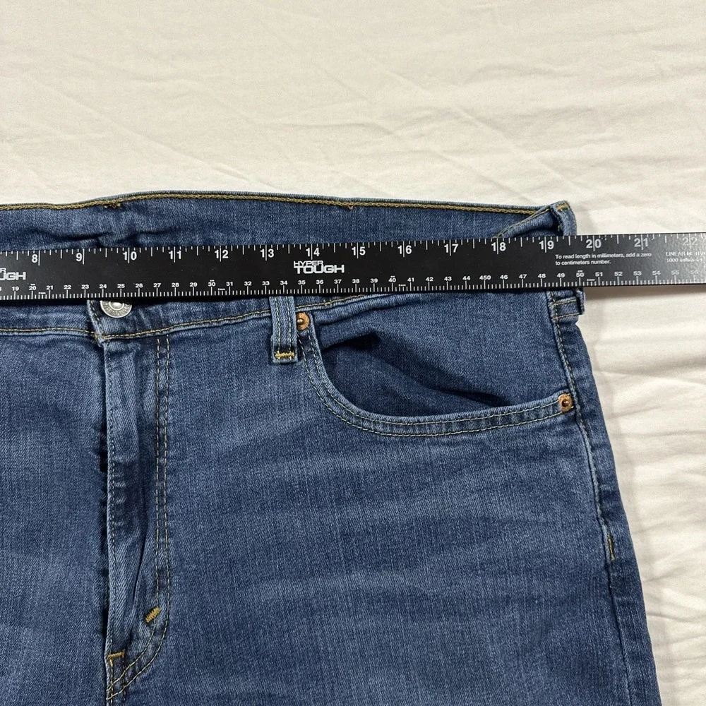 Levi's 559 Jeans Mens 38x34 Relaxed Straight Blue Denim‎